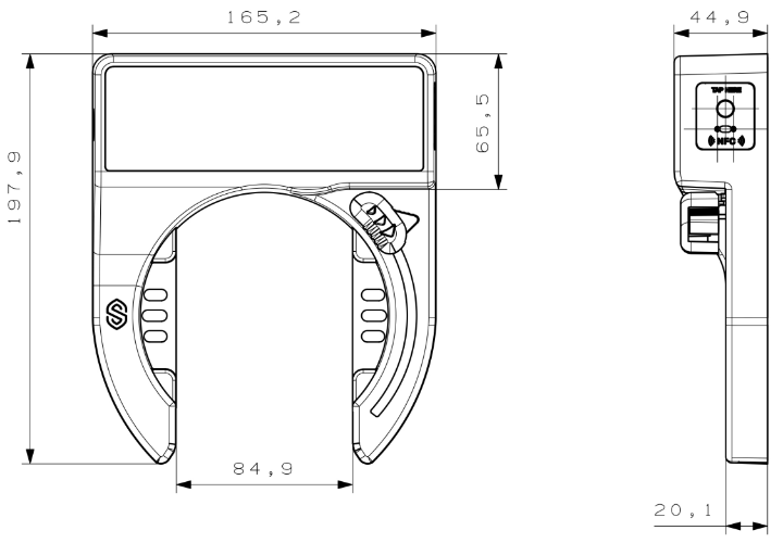 smart bike lock specification